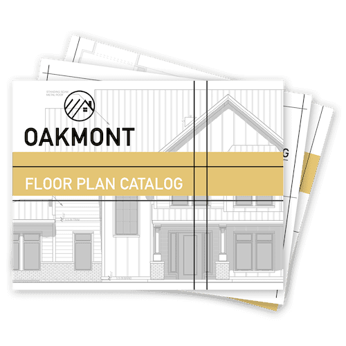 Oakmont floor plan catalog cover