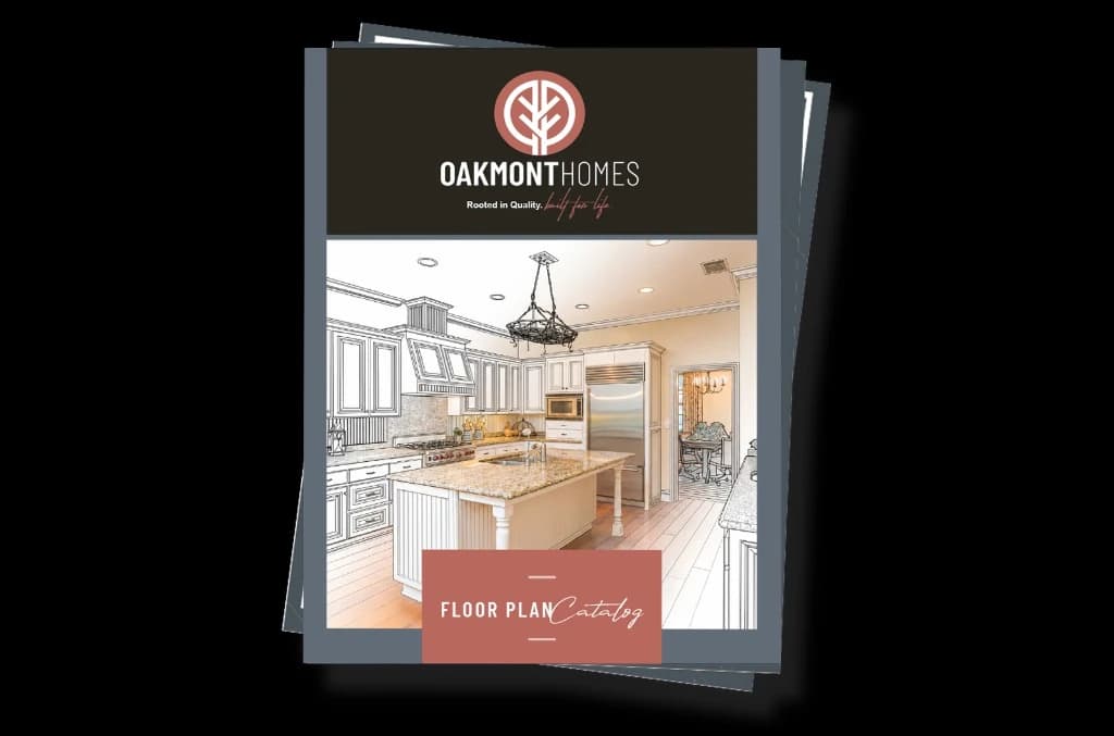 Oakmont floor plan catalog cover