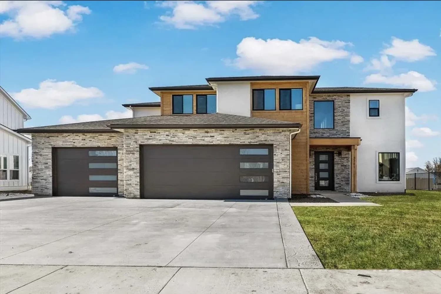The Nicole custom home exterior