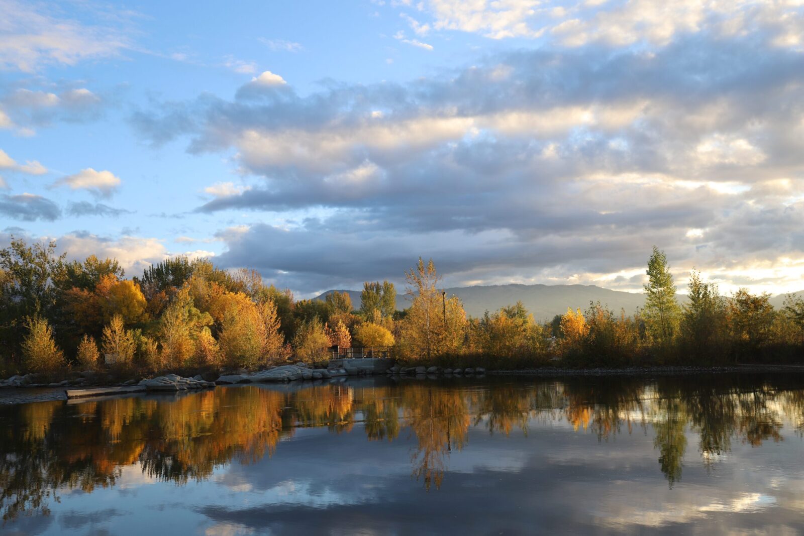 Autumn Morning on the Boise River