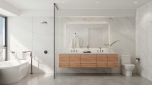 8 Tips for Creating Stylish Bathroom Displays. Stylish granite bathroom